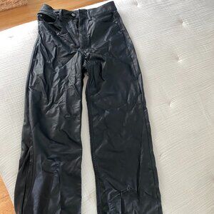 Zara Leather Pants